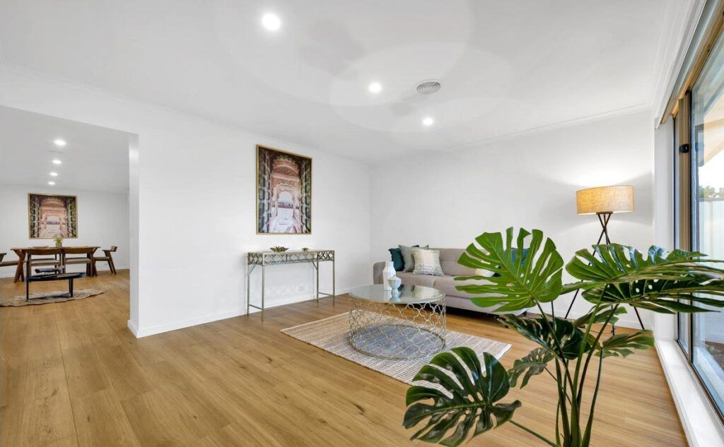 Altona Meadows renovation — open-plan design and luxury finishes